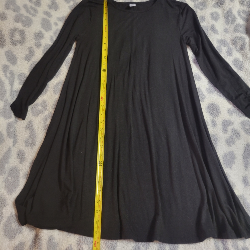 Black swing dress
